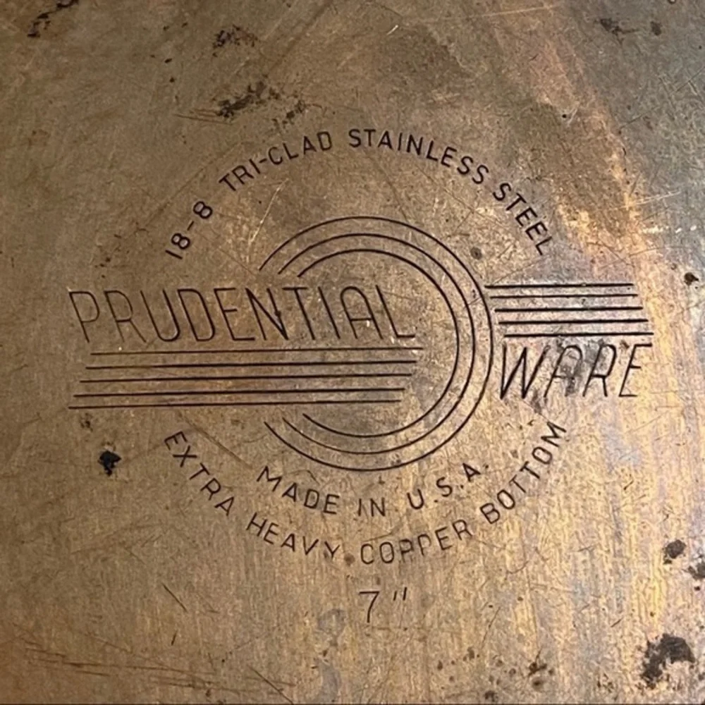 Prudential 7” Pan Stainless‎ Steel Tri Clad